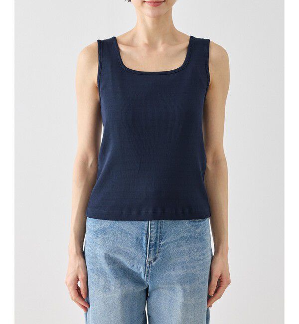 Rope&rsquo;Picnic「【2点セット】配色デザインカーディガン&インナーアンサンブル/イージーケア」|カーディガン|