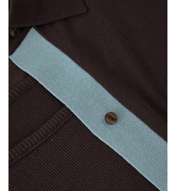 Rope&rsquo;Picnic「【2点セット】配色デザインカーディガン&インナーアンサンブル/イージーケア」|カーディガン|