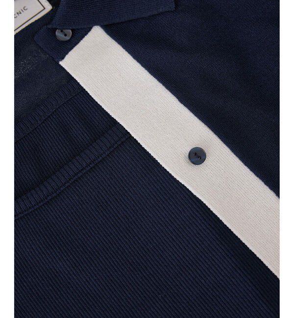 Rope&rsquo;Picnic「【2点セット】配色デザインカーディガン&インナーアンサンブル/イージーケア」|カーディガン|