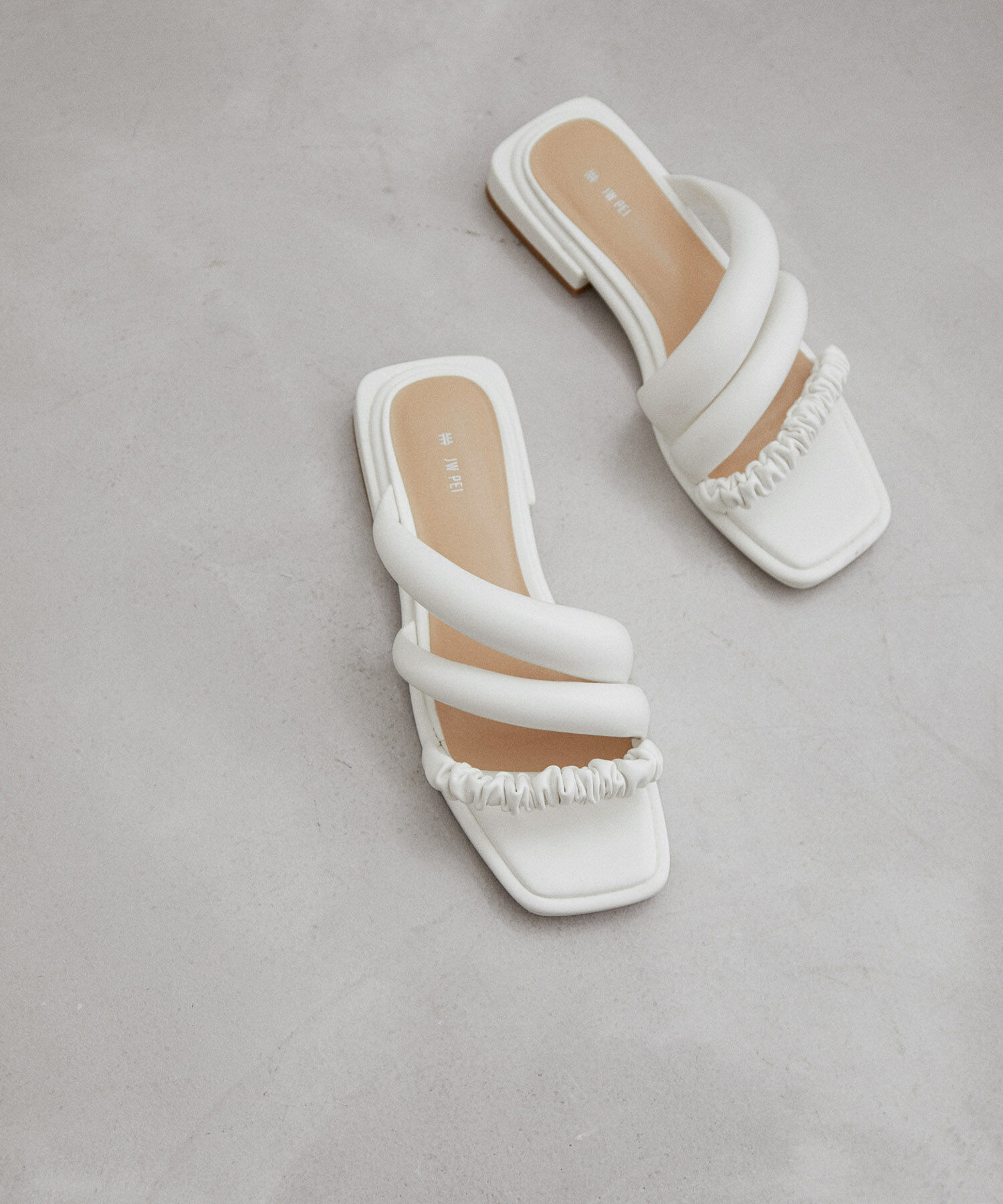 ADAM ET ROPE'「【JW PEI】Jada」|サンダル|ホワイト(10)