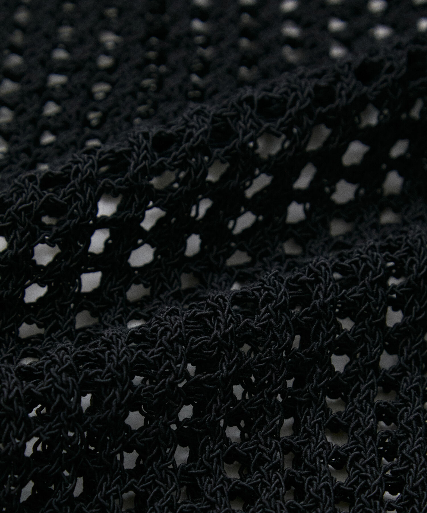 ADAM ET ROPE'「パターンメッシュカーディガン」|カーディガン|