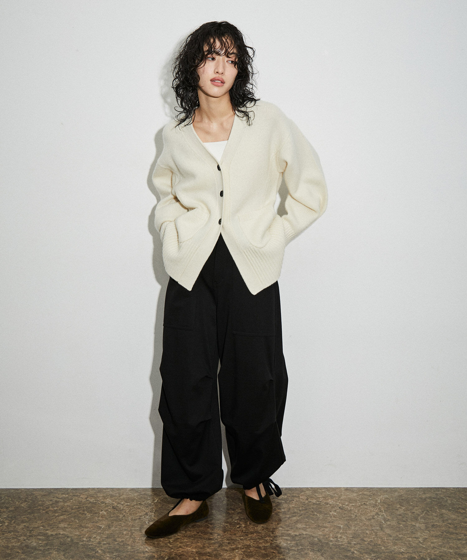 ADAM ET ROPE'「ストレッチベイカーパンツ」|その他|