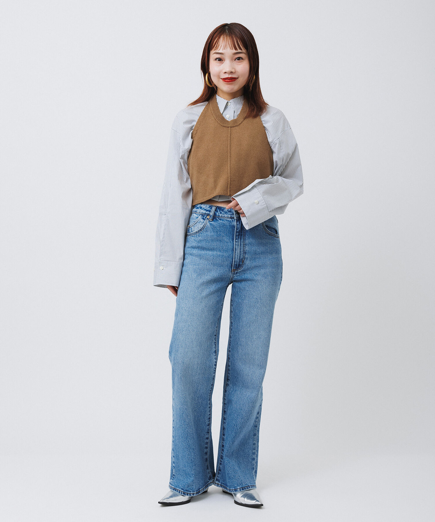 ADAM ET ROPE'「【逸品】ホルターネックニット」|その他|