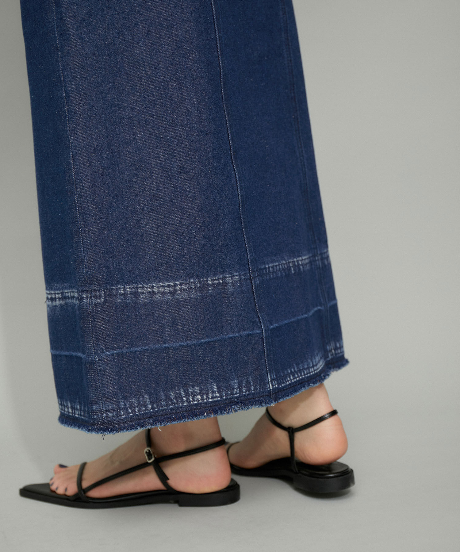 ADAM ET ROPE'「【WEB限定】フロントジップデニムスカート」|スカート|