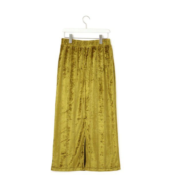 ADAM ET ROPE'「【Miller for ADAM ET ROPE'】別注 ベロアSkirt	」|スカート|