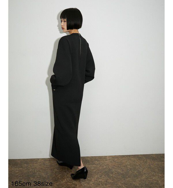 ADAM ET ROPE'「【定番人気】フォルムニットワンピース」|ワンピース|