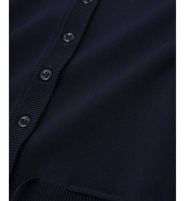 ADAM ET ROPE'「【WEB限定】バイカラーカーディガン/接触冷感」|カーディガン|