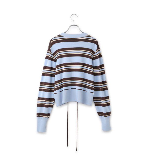 ADAM ET ROPE'「【WEB限定】バイカラーカーディガン/接触冷感」|カーディガン|