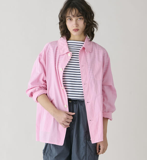 ORCIVAL「ORCIVAL | コットンロード ボートネック クロップドバスクTシャツ WOMEN」|Tシャツ・カットソー|