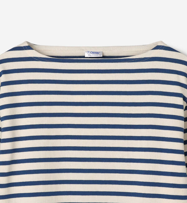 ORCIVAL「ORCIVAL | コットンロード ボートネック フレンチバスクTシャツ MEN」|Tシャツ・カットソー|
