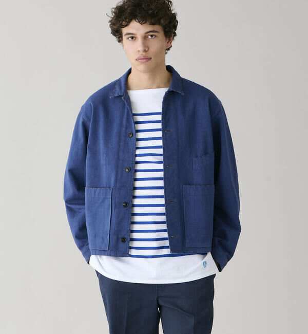 ORCIVAL「ORCIVAL | ラッセル ボートネック フレンチセーラーTシャツ MEN」|Tシャツ・カットソー|