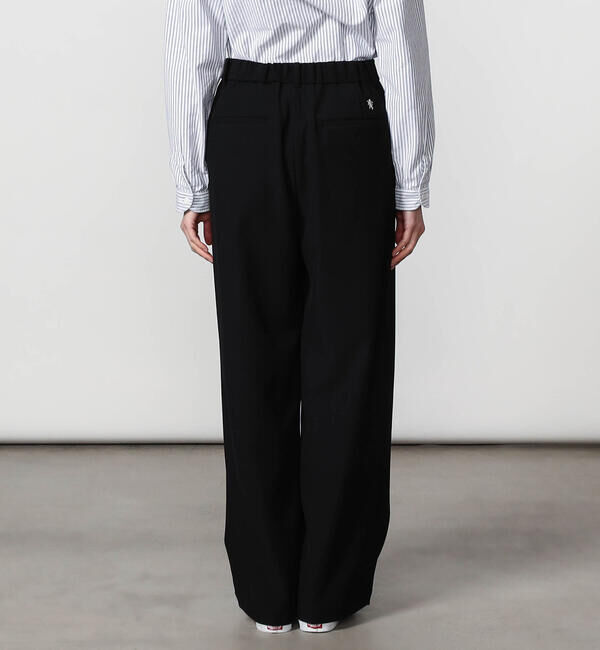 GYMPHLEX「Gymphlex | タック ワイドイージーパンツ WOMEN」|チノ|