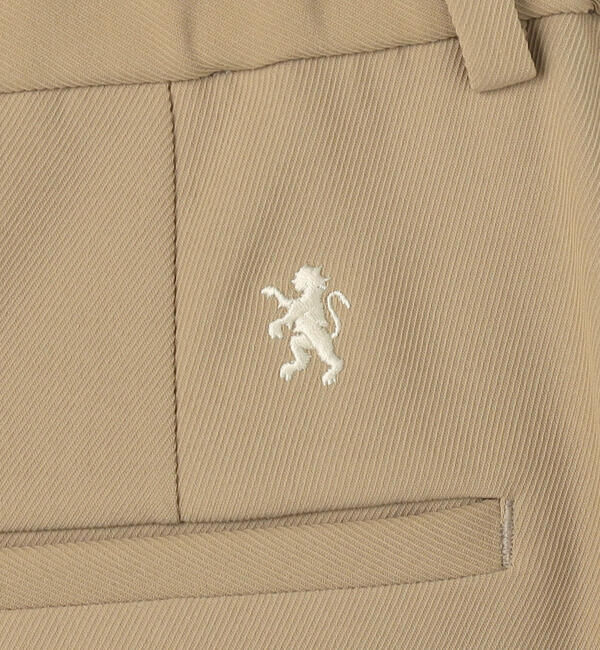 GYMPHLEX「Gymphlex | タック ワイドイージーパンツ WOMEN」|チノ|