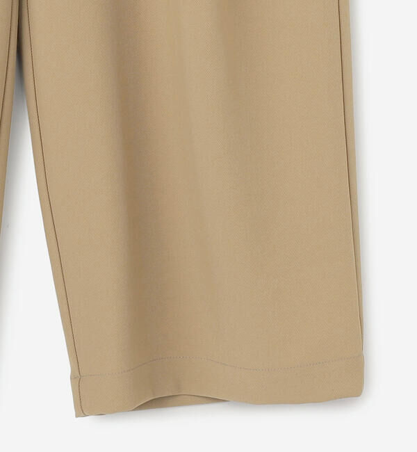 GYMPHLEX「Gymphlex | タック ワイドイージーパンツ WOMEN」|チノ|