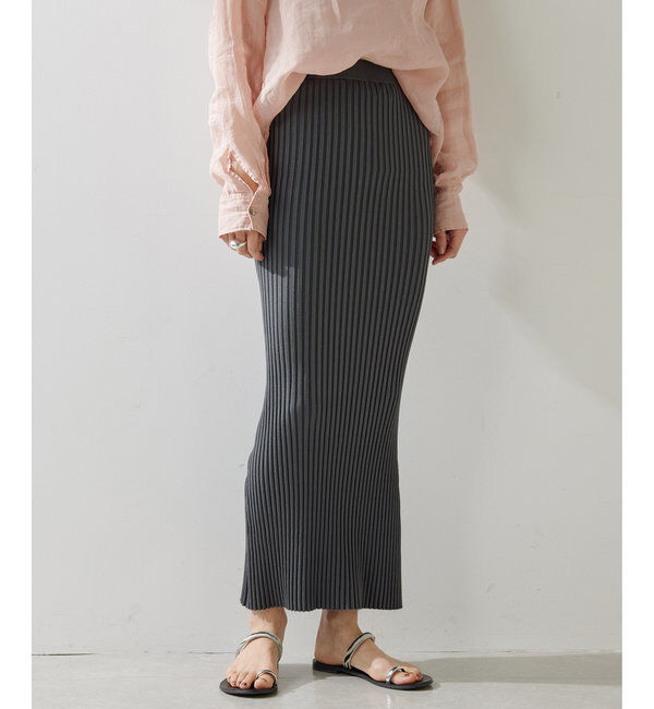  「ニットフィットスカート」|スカート|