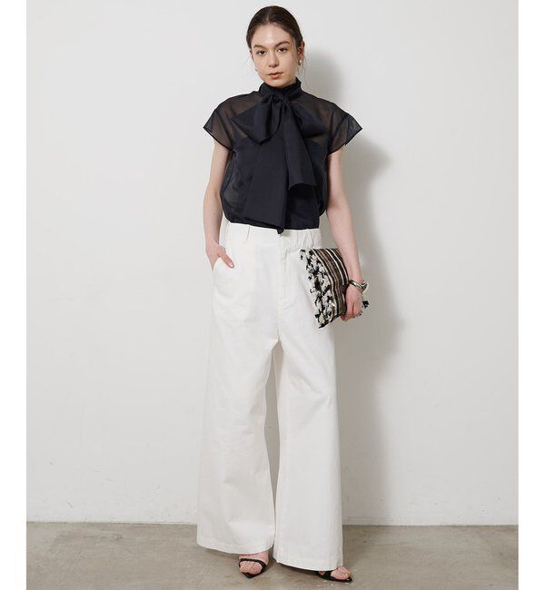  「ワンウォッシュチノパンツ」|チノ|