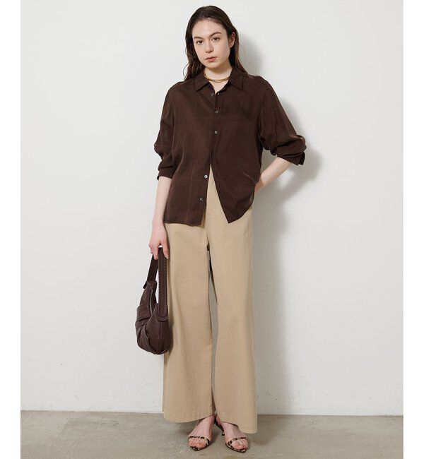  「ワンウォッシュチノパンツ」|チノ|