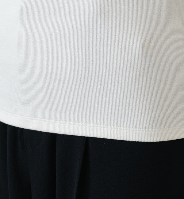  「 シアー切り替えスクエアタンクトップ」|Tシャツ・カットソー|