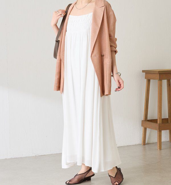  「	ダイヤタックキャミワンピース」|ワンピース|