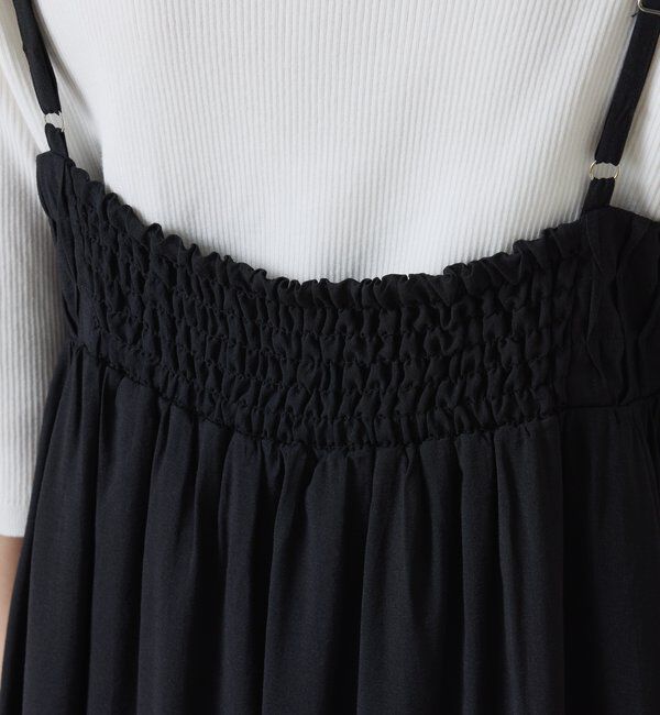  「	ダイヤタックキャミワンピース」|ワンピース|