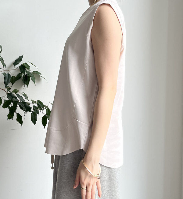  「裾切替タンクプルオーバー」|Tシャツ・カットソー|
