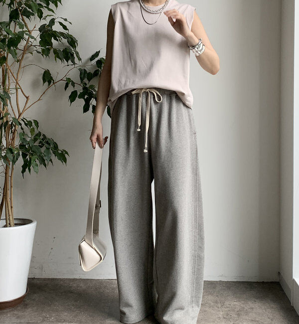  「裾切替タンクプルオーバー」|Tシャツ・カットソー|