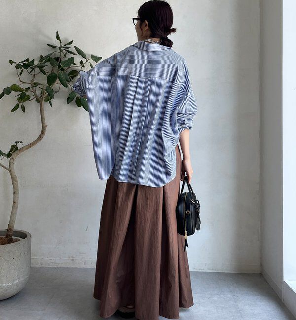  「シャイニータックフレアスカート」|スカート|