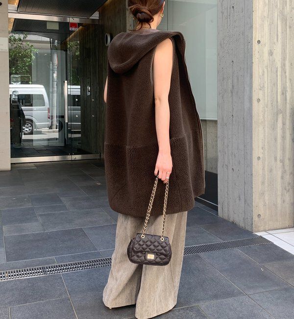  「ヘリンボーンコーデュロイイージーパンツ」|チノ|