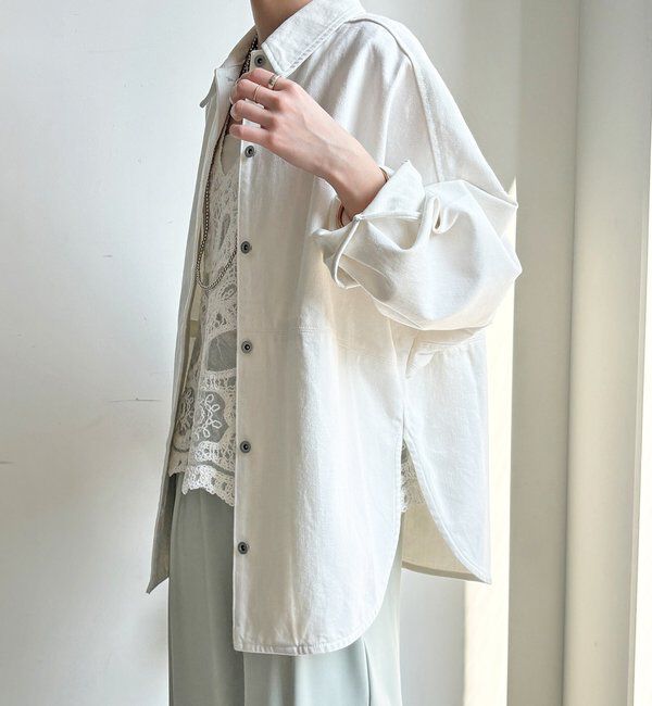  「リヨセルツイルシャツ」|シャツ・ブラウス|