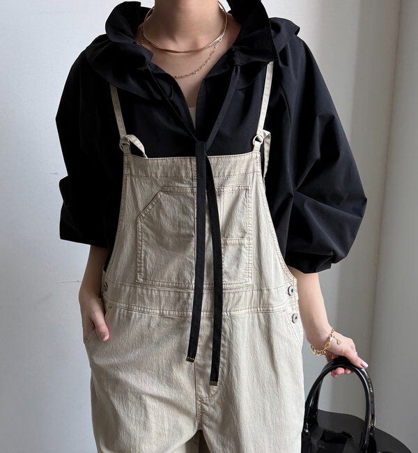  「ダブルフリルカラーブラウス」|シャツ・ブラウス|