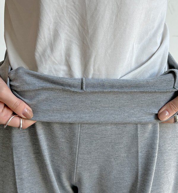  「センタープレスセミフレアパンツ」|チノ|