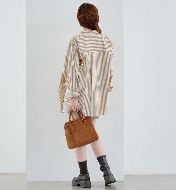  「【セットアップ対応】ストライプシャツ」|シャツ・ブラウス|