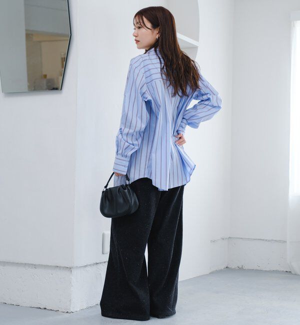  「【セットアップ対応】ストライプシャツ」|シャツ・ブラウス|