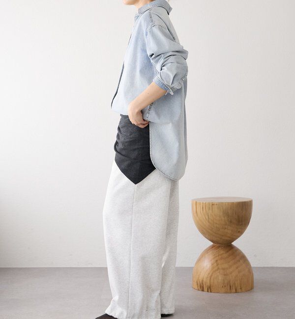  「【MONN.:.(モン)】クリアデニムシャツ」|シャツ・ブラウス|