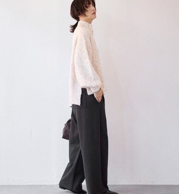  「【リラックスした履き心地】裏起毛スウェットパンツ」|チノ|