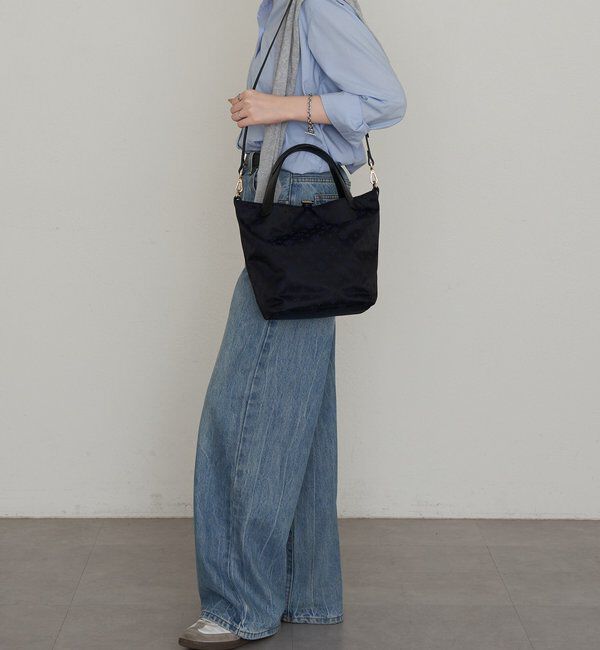  「ナイロンジャガード2WAYタウントートバッグ」|トートバッグ|