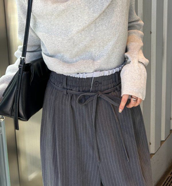  「Wベルトパンツ」|チノ|