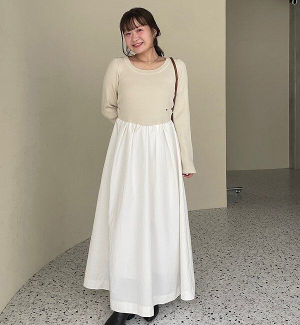  「【@__misa__03企画】プレート付きドッキングワンピース」|ワンピース|