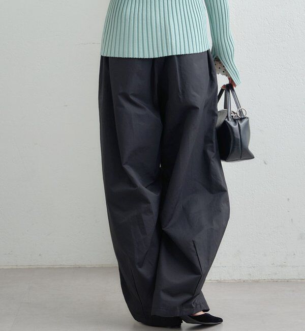  「ボリュームイージーパンツ」|チノ|