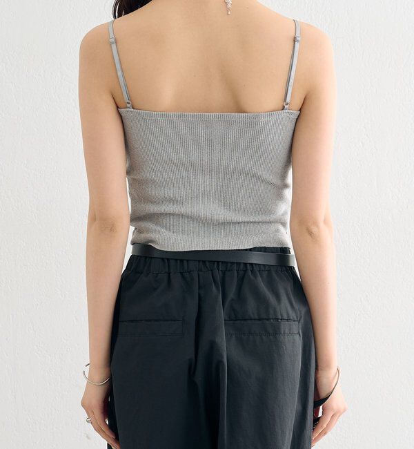  「パット付きVレースキャミソール」|キャミソール|