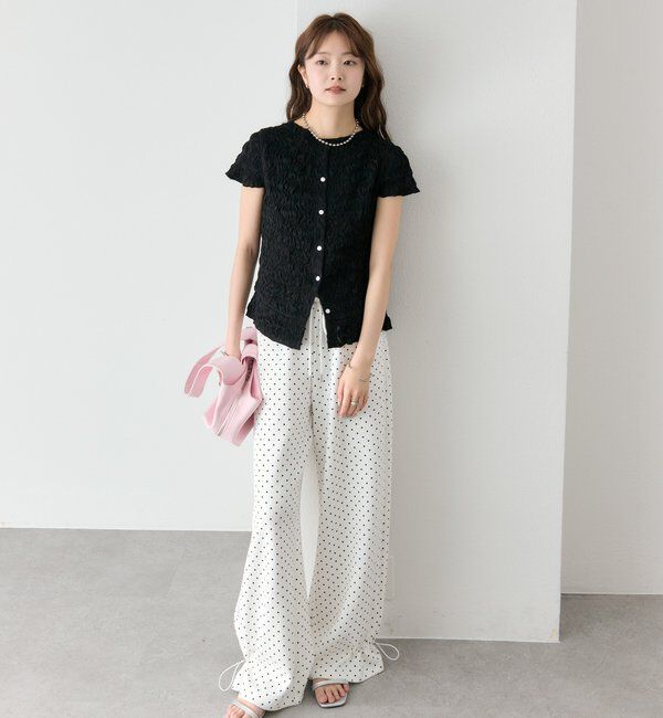  「エアリーシャーリングブラウス」|シャツ・ブラウス|