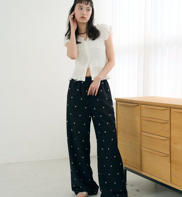  「シャーリングフレンチブラウス」|シャツ・ブラウス|