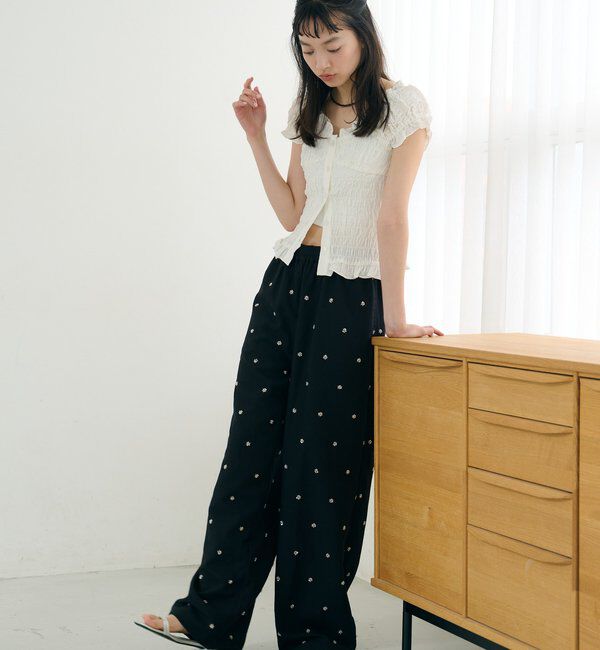  「シャーリングフレンチブラウス」|シャツ・ブラウス|