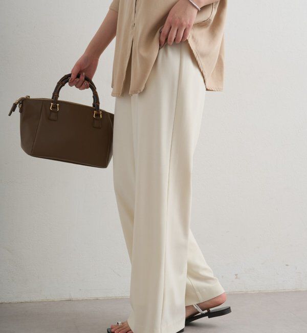  「イージーフレアパンツ」|チノ|