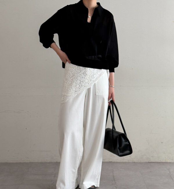  「ベイカーデニムパンツ」|デニム|