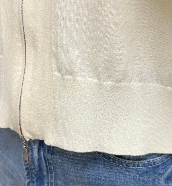  「 ZIPニットカーデ」|ニット・セーター|