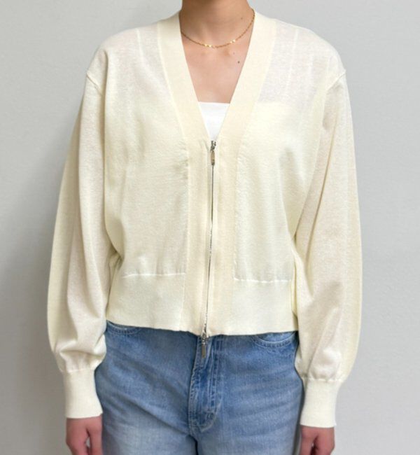  「 ZIPニットカーデ」|ニット・セーター|