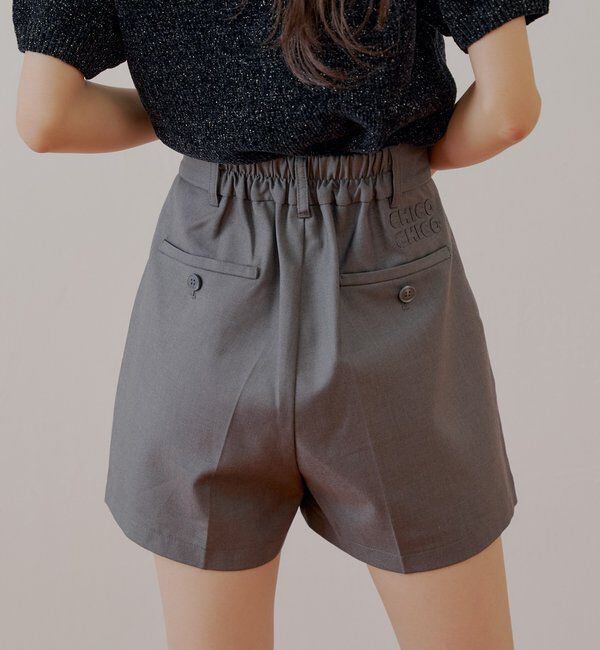  「バックネームショートパンツ」|チノ|