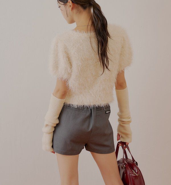  「フロントタックショートパンツ」|チノ|