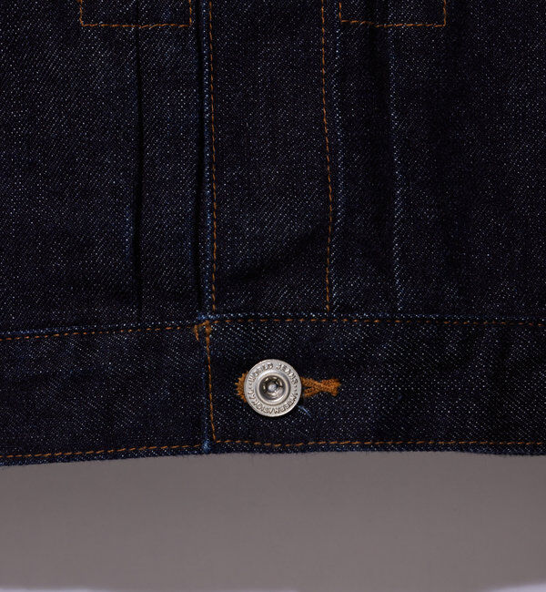  「【Sourcream/サワークリーム】リジッドデニムジャケット 」|デニムジャケット|